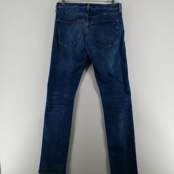 & Denim Jeans Women's Size 32 Shaping Skinny Ankle Regular Waist Mid Rise Denim - Picture 5 of 13